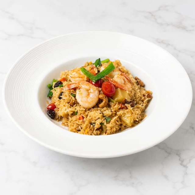 Pineapple Fried Rice (Gluten Free Sauce).
