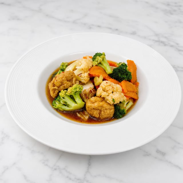 Mixed Vegetables Stir Fry (Gluten Free Sauce) (Tray).