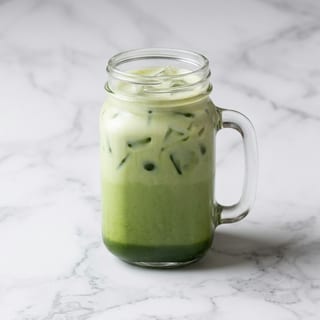 Iced Green Milk Tea
